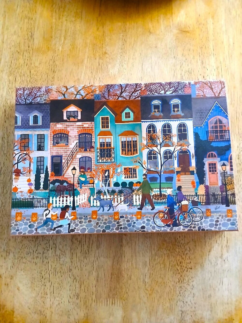 Olleo "Pumpkin Lane" Jigsaw Puzzle, 1000 Pieces